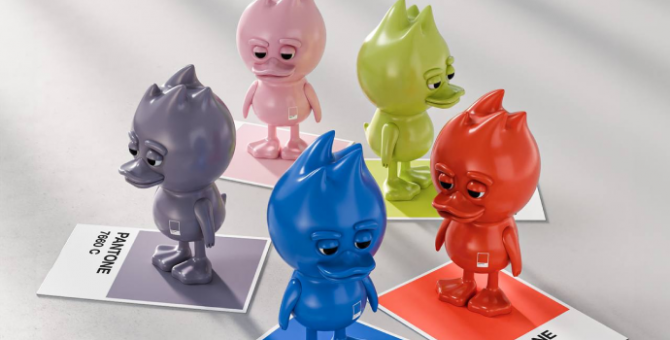 The Ugly Duck выпустил коллаборацию Tud х Pantone