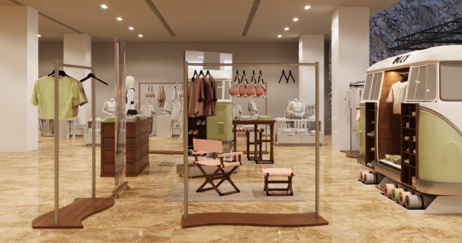 Петербургский бренд Rely открыл корнер в «Цветном»