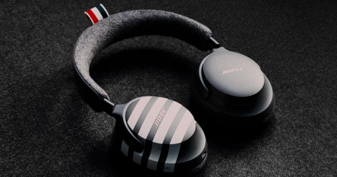 Thom Browne и Bose выпустили дизайнерские наушники QuietComfort Ultra