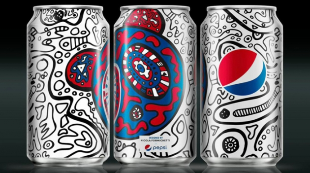 Никола Формикетти создал дизайн новой банки Pepsi
