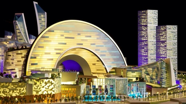 Проект первого в мире крытого города с климат-контролем в Дубае