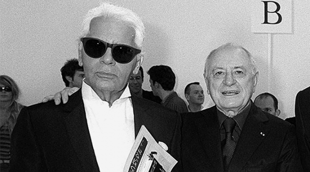 Карл Лагерфельд ответил Пьеру Берже