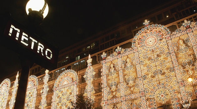 Baccarat осветит Париж к Рождеству