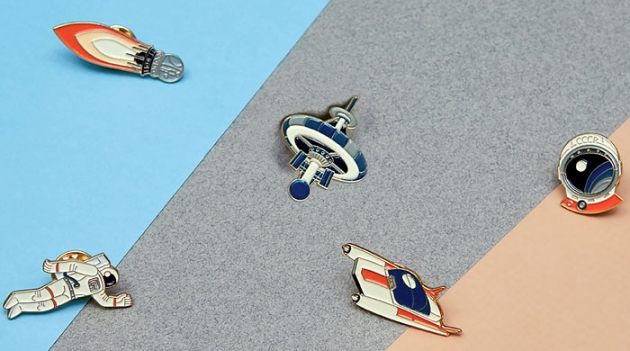 Просто космос: Heart of Moscow выпустили новую серию значков