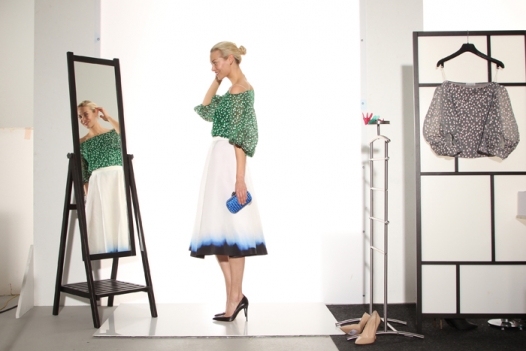 Vika Gazinskaya появятся на Mytheresa.com