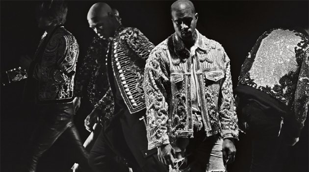 Заплаканные лица в продолжении звездной кампании Balmain