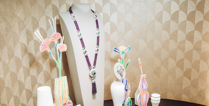 Van Cleef & Arpels провел весенний коктейль в бутике в «Петровском пассаже»