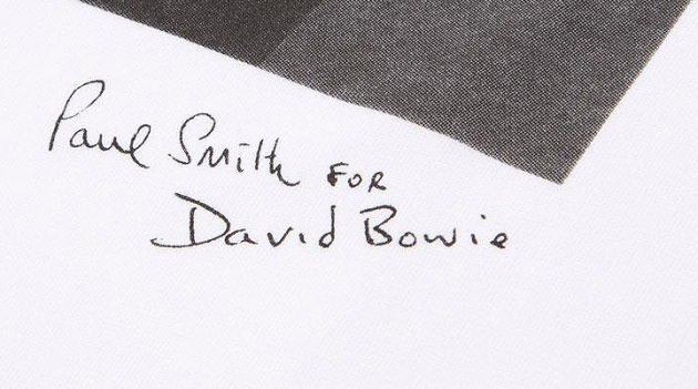 Пол Смит выпустил серию футболок в честь выхода нового альбома Дэвида Боуи