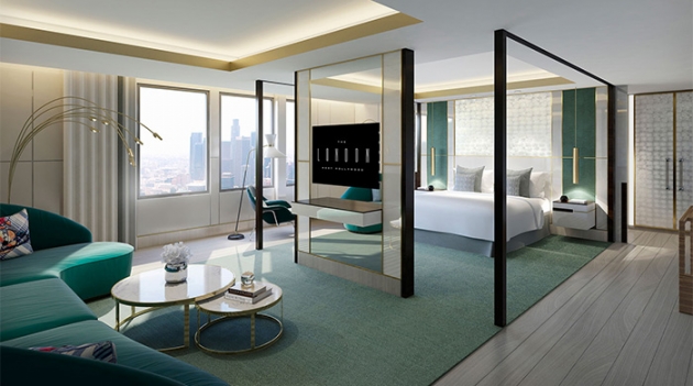 Вивьен Вествуд разработала дизайн номера отеля в Лос-Анджелесе