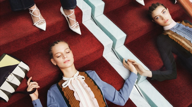 Рекламная кампания Valentino, pre-fall 2015