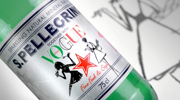 S. Pellegrino сотрудничают с Vogue Italia
