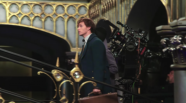 Смотрим видео со съемок спин-оффа \"Гарри Поттера\"