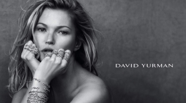 Кейт Мосс в рекламной кампании David Yurman