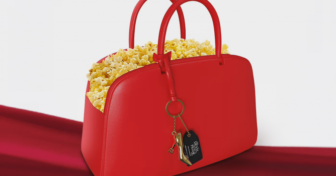 Сеть AMC Theatres показала сумку, посвященную «Дьявол носит Prada — 2»