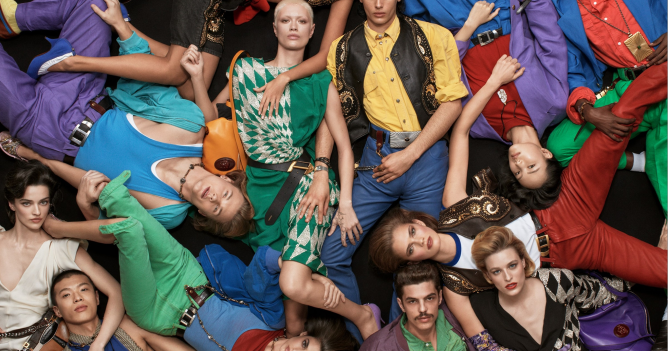 Versace выпустил кампанию первой и последней коллекции Дарио Витале