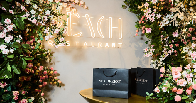 В ресторане PEACH состоялся бранч по случаю юбилея Sea Breeze