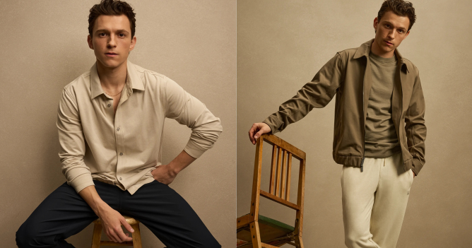 Том Холланд стал амбассадором бренда спортивной одежды Vuori