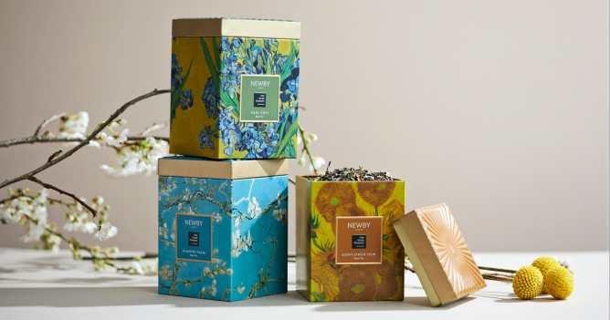 Бренд Newby Teas выпустил чайные наборы к 8 Марта