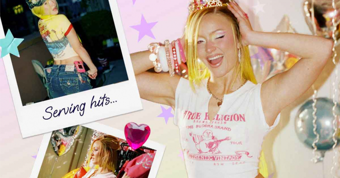 Певица Зара Ларссон создала капсульную коллекцию совместно с True Religion