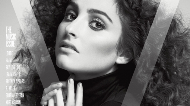 4 обложки V Magazine с девушками-музыкантами