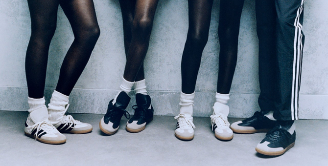 Фаррелл Уильямс переосмыслил кеды Samba от adidas