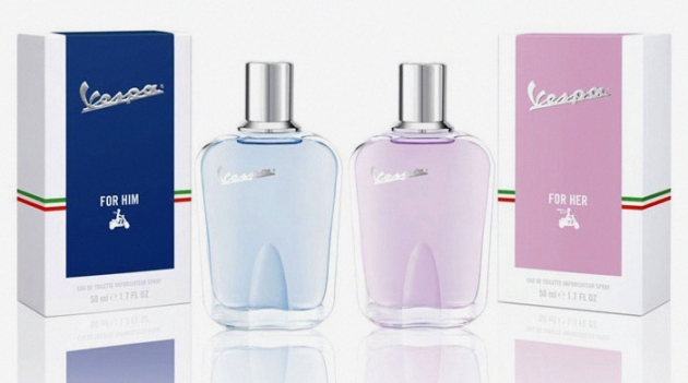 Vespa выпускают парные ароматы