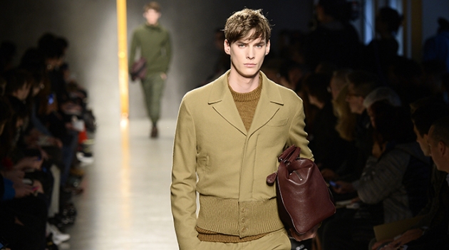 Неделя мужской моды в Милане: показ Bottega Veneta, осень-зима 2014