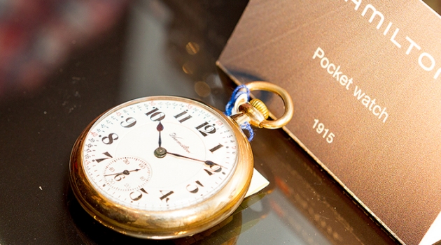 Выставка винтажных часов Hamilton в бутике Hour Passion
