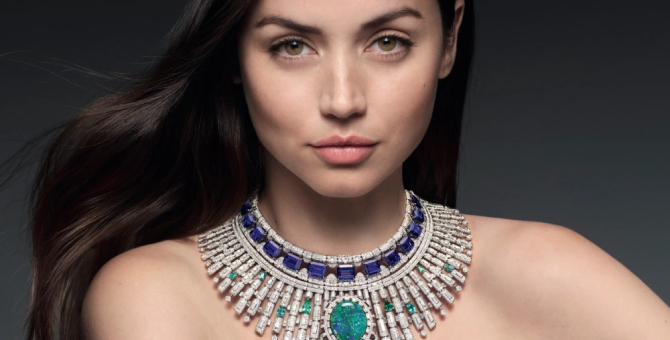 Ана де Армас стала лицом новой коллекции высокого ювелирного искусства Louis Vuitton