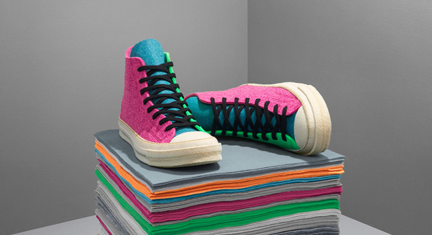 J.W. Anderson создал для Converse кеды из разноцветного фетра