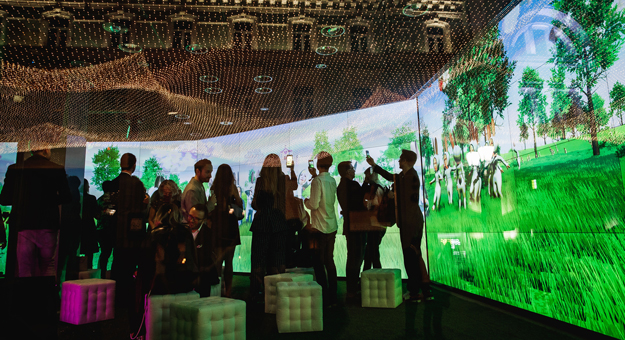 В Москве состоялось открытие интерактивной инсталляции Rabbit Heart