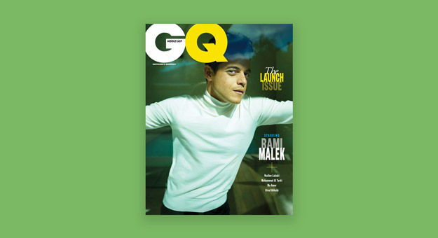 Рами Малек стал героем обложки первого номера GQ Middle East