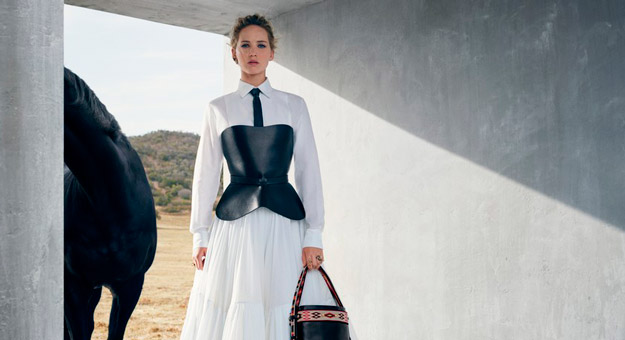 Дженнифер Лоуренс снялась в кампании круизной коллекции Dior