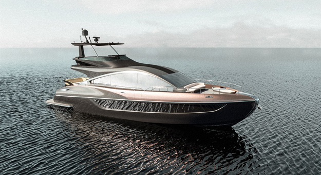 Lexus представил свою первую серийную яхту LY 650