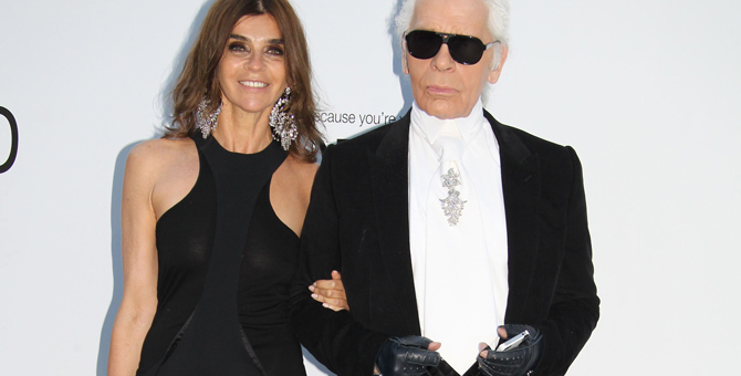 Карин Ройтфельд и Карл Лагерфельд выпустят совместную коллекцию