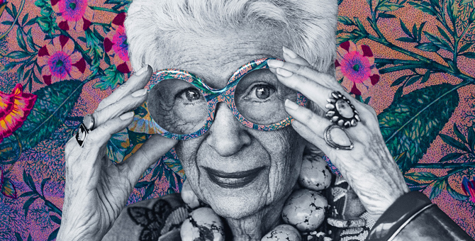 В Москве пройдет показ документального фильма об Айрис Апфель