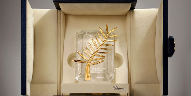 В этом году Chopard создаст все награды для Каннского фестиваля