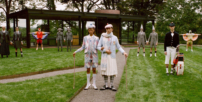 Как выглядит новая коллекция Thom Browne, вдохновленная гольфом
