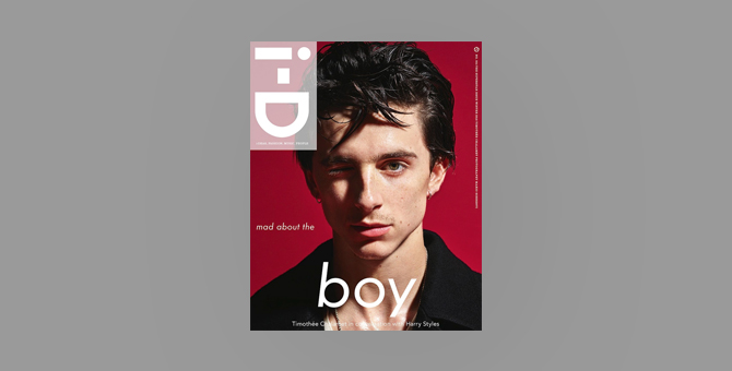 Гарри Стайлз взял интервью у Тимоти Шаламе для i-D