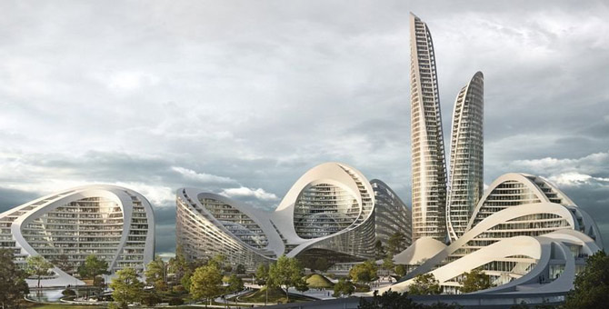 Бюро Захи Хадид стало лауреатом конкурса на застройку района Москвы