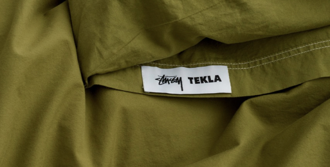 Stussy выпустил коллаборацию с Tekla — в ней есть постельное белье