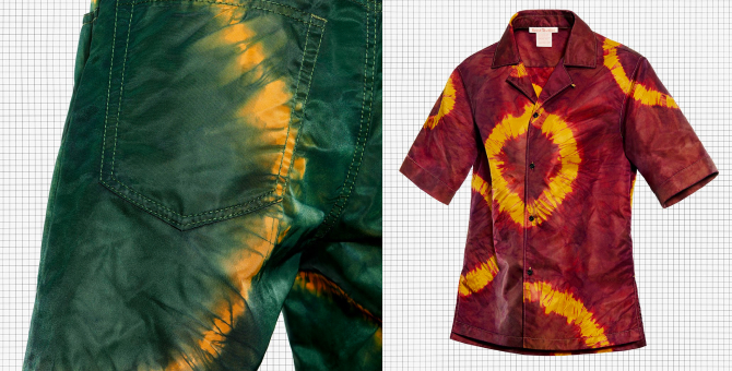 Acne Studios выпустил tie-dye-коллекцию из архивных тканей