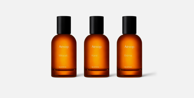 Aesop представил новую парфюмерную коллекцию