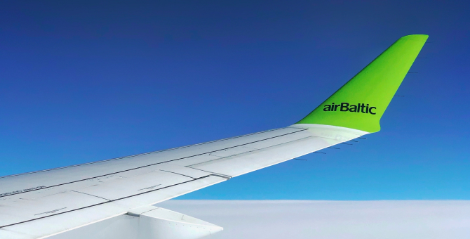 airBaltic перестанет летать над Беларусью из-за инцидента с рейсом Ryanair