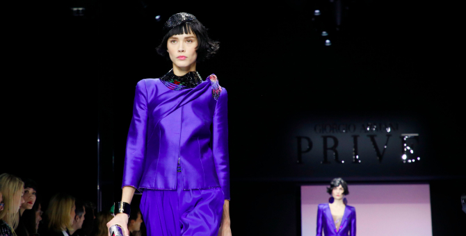 Показ новой кутюрной коллекции Giorgio Armani пройдет в Милане в январе