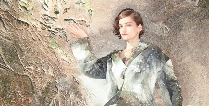 Acne Studios выпустил кампанию с абстрактными пейзажами Августа Стриндберга