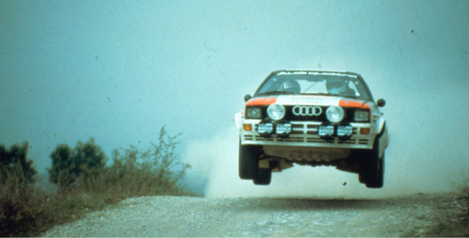 Audi отметил 40-летие системы полного привода quattro