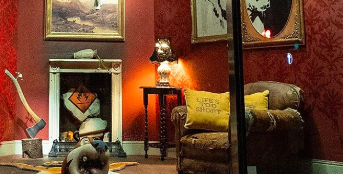 Бэнкси открыл в Лондоне шоурум со своими работами