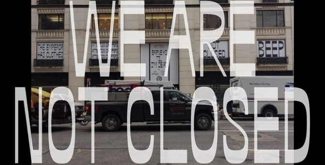 Сеть Barneys посвятила новую рекламную кампанию своему банкротству