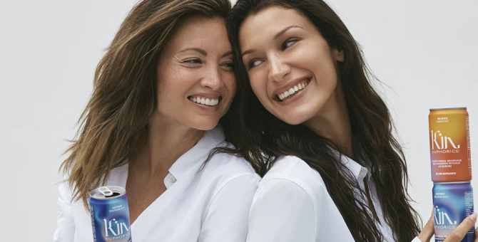 Белла Хадид инвестировала в марку велнес-напитков Kin Euphorics